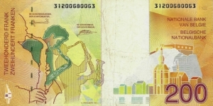 Banknote from Belgium