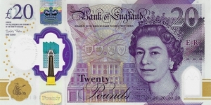 UNITED KINGDOM 20 Pounds 2018 Banknote