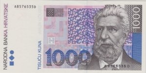 1000 kuna Banknote