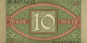 Banknote from Germany