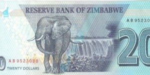 Banknote from Zimbabwe