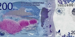 Banknote from Argentina