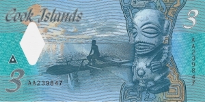 Banknote from Cook Islands