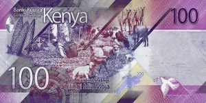 Banknote from Kenya