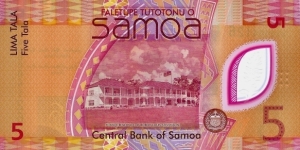 Banknote from Samoa