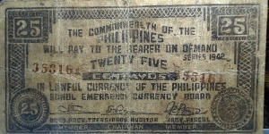 Banknote from Philippines