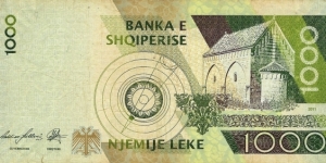 Banknote from Albania