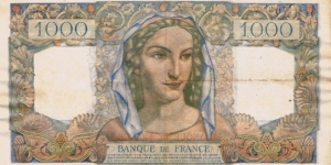 Banknote from France