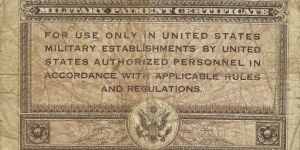 Banknote from USA