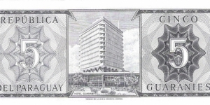 Banknote from Paraguay