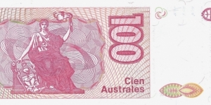 Banknote from Argentina