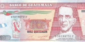 5 quetzales; 2019. Banknote