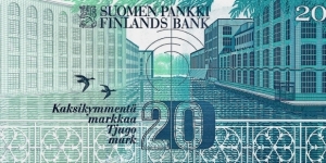 Banknote from Finland