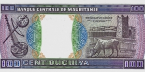 Banknote from Mauritania