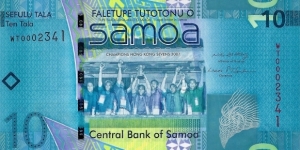 SAMOA 10 Tala Banknote