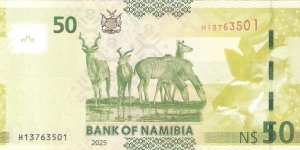 Banknote from Namibia