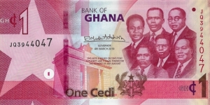 Banknote from Ghana