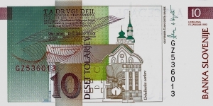 Banknote from Slovenia