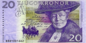 SWEDEN 20 Konor Banknote
