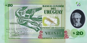Banknote from Uruguay