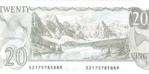 Banknote from Canada