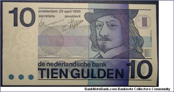 The Netherlands 10 Gulden 1968

NOT FOR SALE Banknote