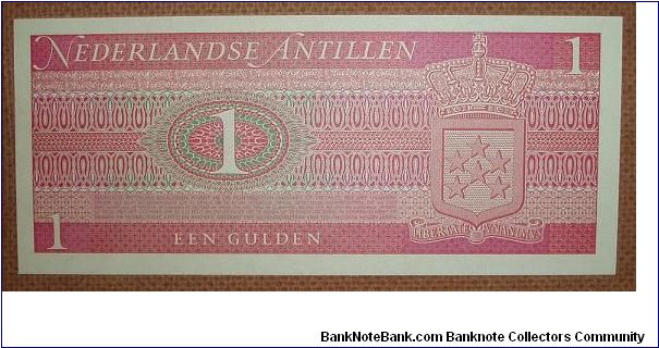 Banknote from Netherlands Antilles year 1970
