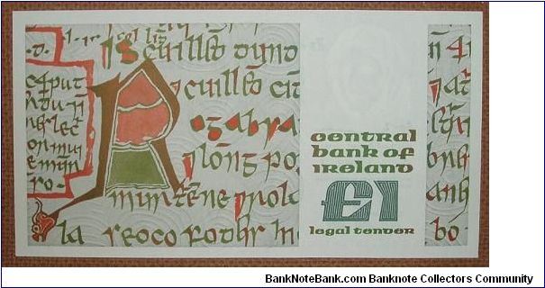 Banknote from Ireland year 1981