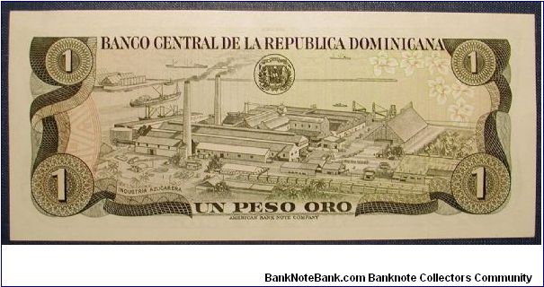 Banknote from Dominican Republic year 1978