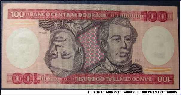 Brazil 100 Cruzieros 1984 Banknote