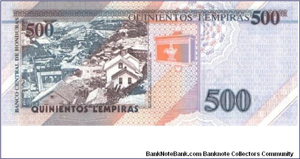 Banknote from Honduras year 1995