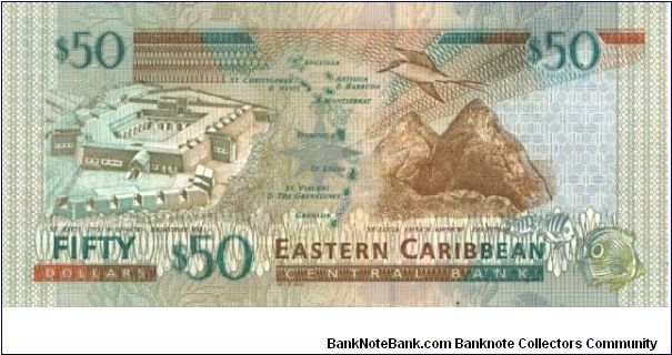 Banknote from Saint Kitts year 2000