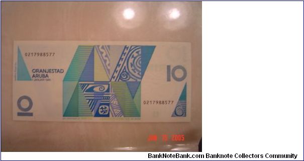 Banknote from Aruba year 1993