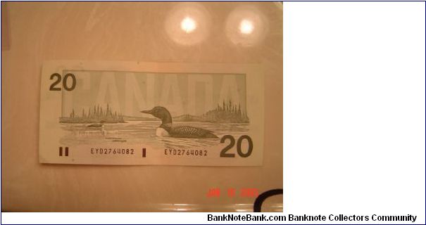 Banknote from Canada year 1991