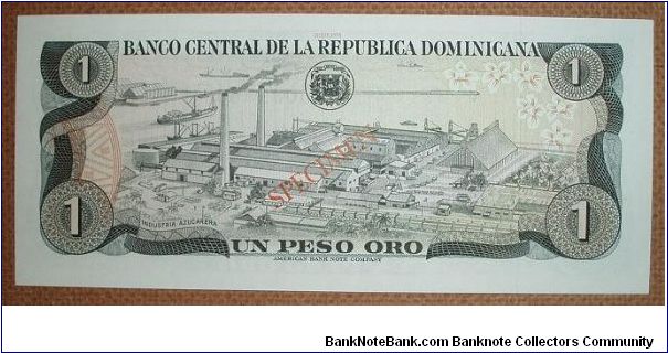 Banknote from Dominican Republic year 1981