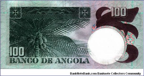 Banknote from Angola year 1976