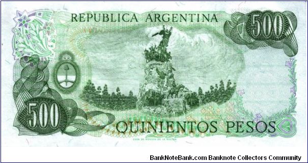 Banknote from Argentina year 1982