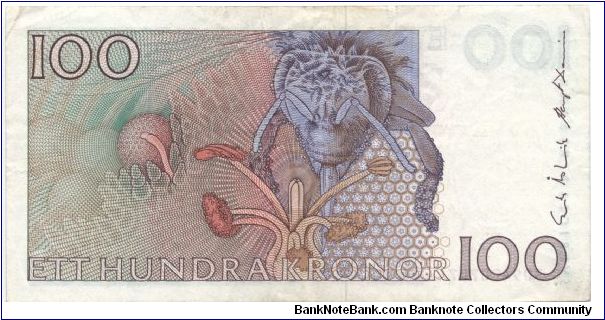Banknote from Sweden year 1986