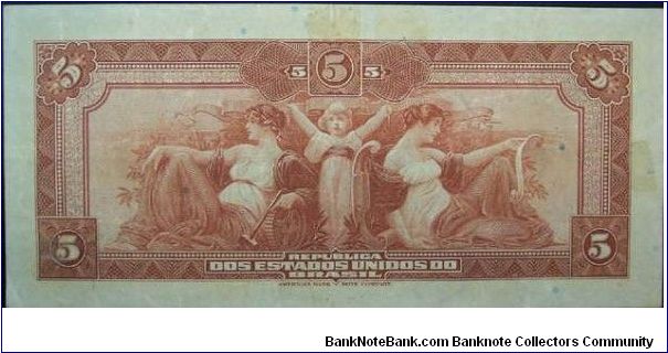 Banknote from Brazil year 1942