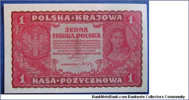 Poland 1919 1 Marka

NOT FOR SALE Banknote