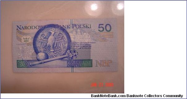 Banknote from Poland year 1994