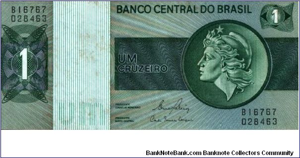Brazil - 1 Cruzeiro - 1980 - P-191Ac Banknote