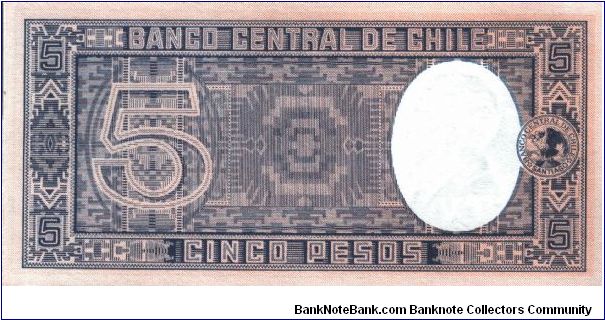 Banknote from Chile year 1958