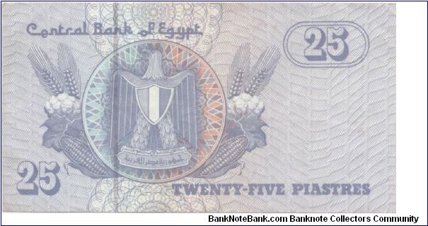 25 Piastres Egipt 2003 Banknote