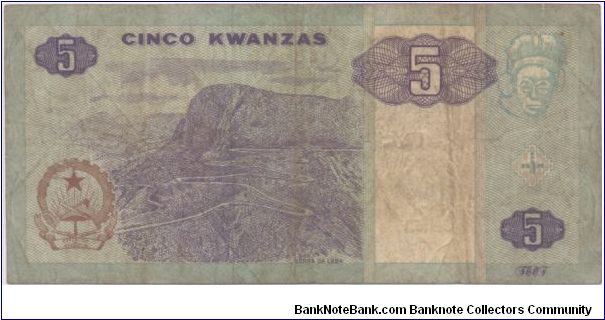 Banknote from Angola year 1999