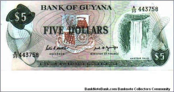 5 Dollars * 1992 * P-22f Banknote