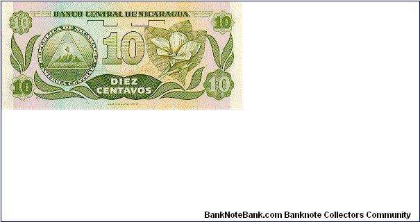 Banknote from Nicaragua year 1991