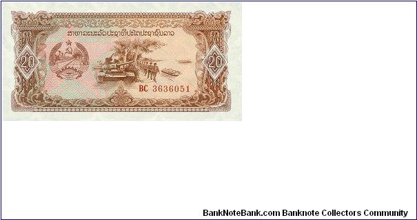 20 Kip * 1979 * P-28 Banknote