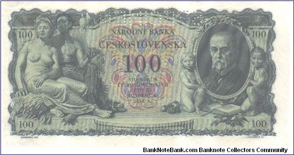 Banknote from Czech Republic year 1931
