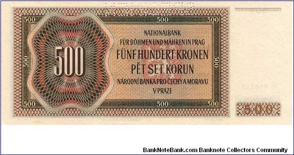Banknote from Czech Republic year 1942